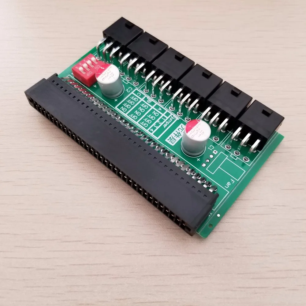 6Pin адаптер преобразователь платы подъемник для компьютера Sever блок