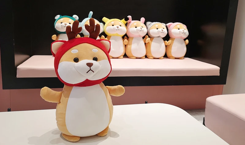 60/100 см Косплей Shiba «Лисья Секретная служба»(Inu игрушки мягкие чучела собаки и плюшевые игрушки Плюшевые Косплей Shiba «Лисья Секретная служба»(Inu Косплэй Куклы Детские куклы для Детский подарок дешевые игрушки