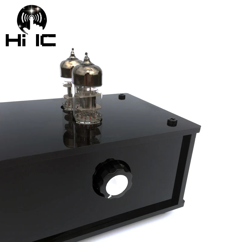 Оливковое желчи предусилителя HiFi Pre-amp буфера 6N3 клапан ламповый усилитель стерео
