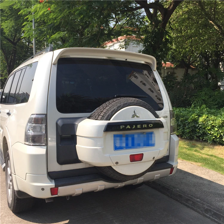 Для Mitsubishi PAJERO V73 спойлер 2006-2012 V73 спойлер высокое качество абс материал заднее крыло праймер цвет задний спойлер