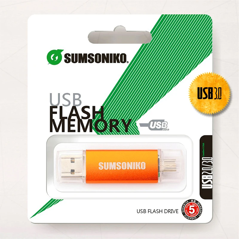 OTG телефон usb flash drive высокое Скорость USB 3.0 Memory Stick 10 Цвета пользовательские подарок
