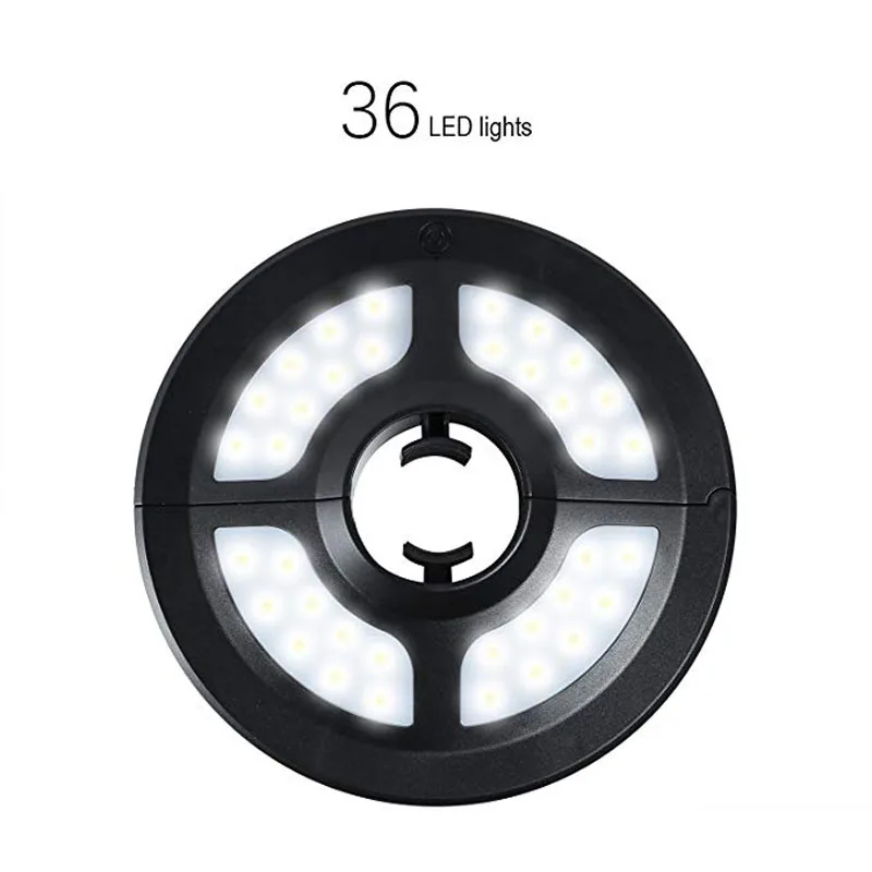 Супер яркий патио зонтик свет беспроводной 36 LED полюс для кемпинга палатки или