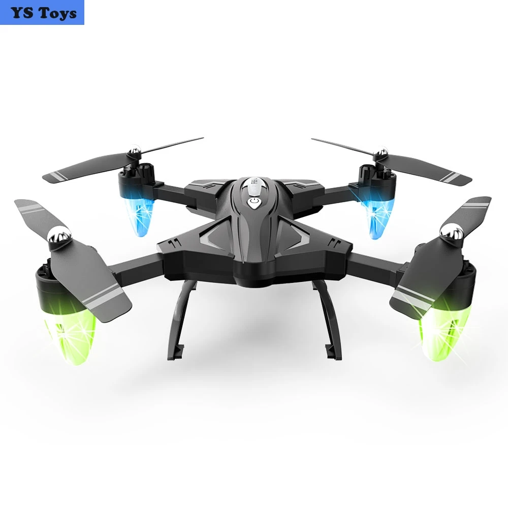 Складной Радиоуправляемый мини Дрон с камерой HD 1080P wifi FPV высота Hover RC вертолет