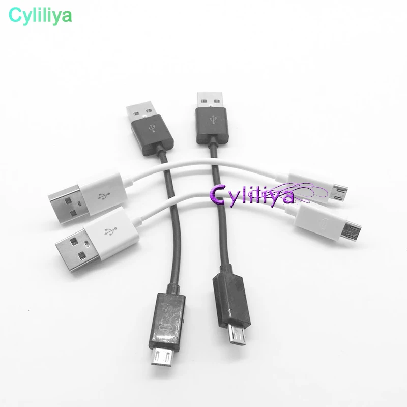 500 шт 10 см кабель для зарядки короткий USB передачи данных мобильный телефон Android