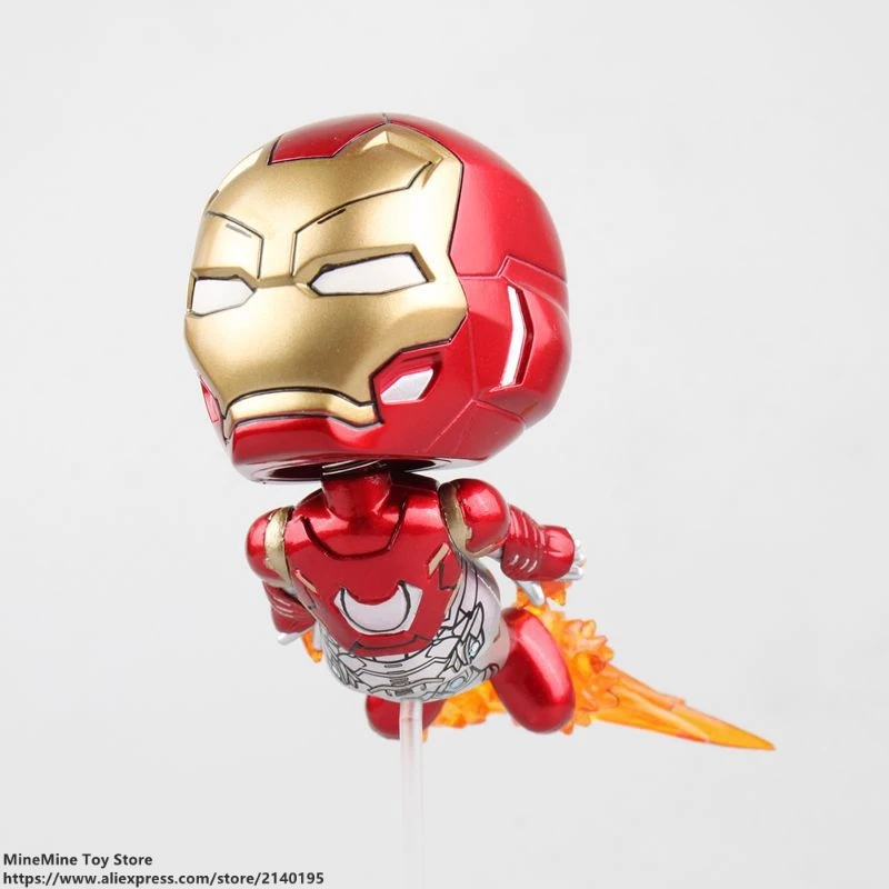 DISNEY Marvel Мстители Железный человек 3 поплавок голова 13 см фигурку аниме мини