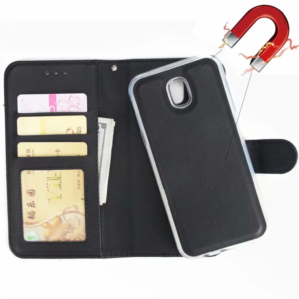 Магнитный кожаный чехол кошелек 2 в 1 для Samsung Note 20 10 9 S20 S10 S9 S8 телефона съемный