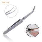 Щипцы для наращивания ногтей из нержавеющей стали, 1 шт., пинцет в форме ногтей, ножницы, многофункциональные инструменты для маникюра и ухода за ногтями