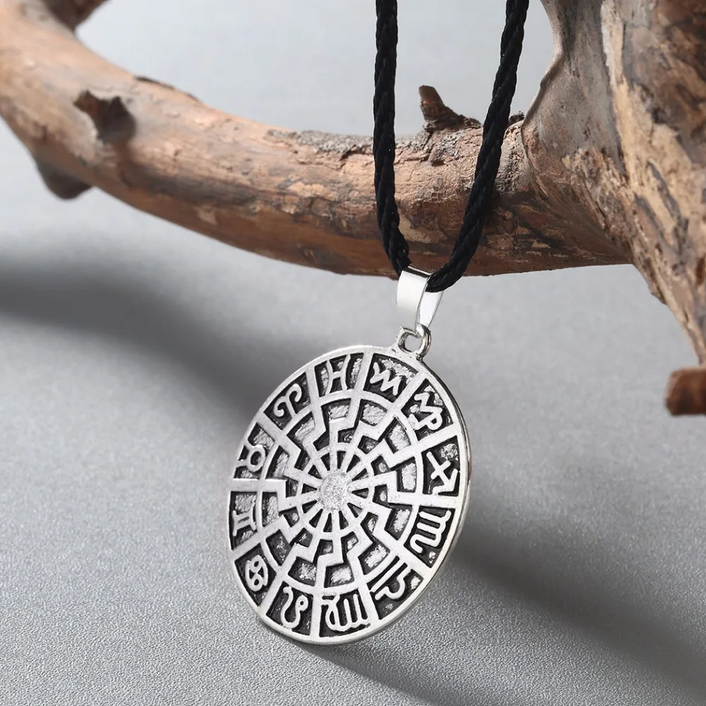 CHENGXUN мужское ожерелье в винтажном стиле монета очарование оловянный Odin