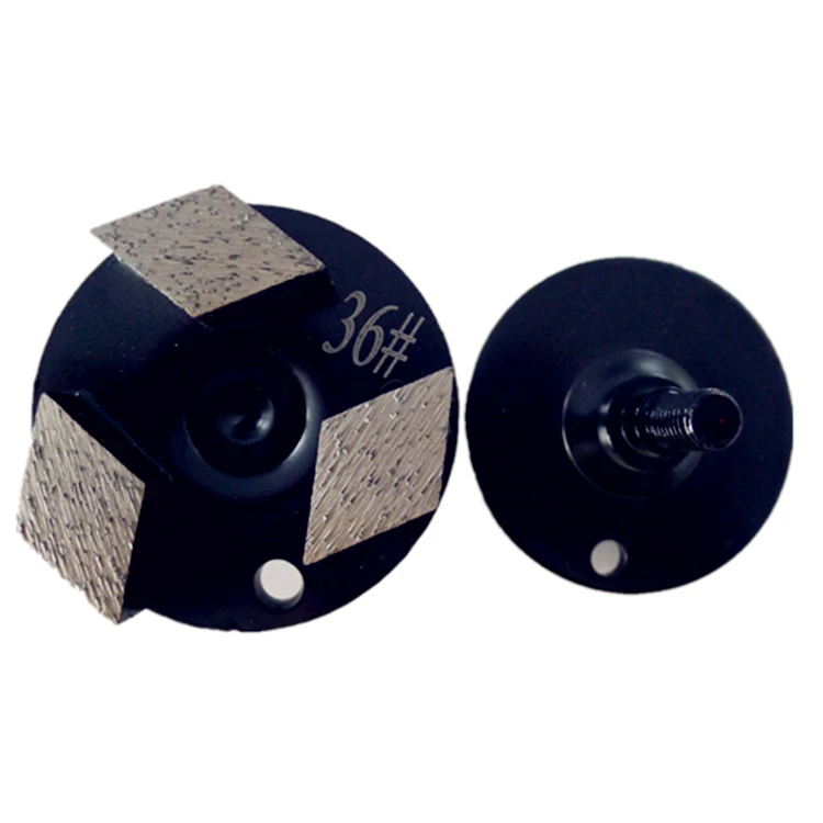 GD23 бетонный шлифовальный диск 3 дюйма алмазный плюс с тремя ромбовидными