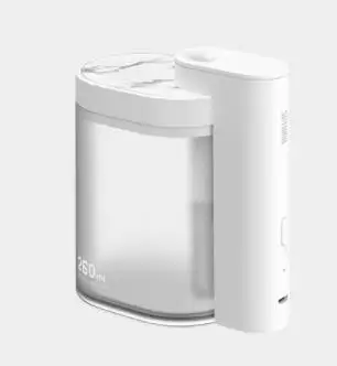 Белый Перезаряжаемый увлажнитель xiaomi mijia, домашний портативный Настольный геометрический увлажнитель от xiaomi, отличные товары smart - Цвет: Белый
