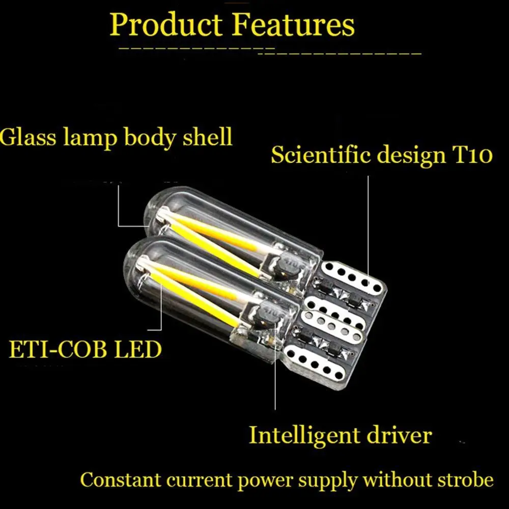 2x3 W 12 v-24 v T10 194 168 W5W водить автомобиль Стекло Подсветка регистрационного номера лампы белый комплект из 2 предметов