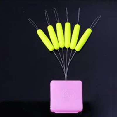 A2-fluorescentyellow 2 цвета 2 формы цилиндрический оливковый тип семь звезд плавающий большой средний и маленький размер пены рыболовные снасти поставки - Цвет: A2-fluorescentyellow