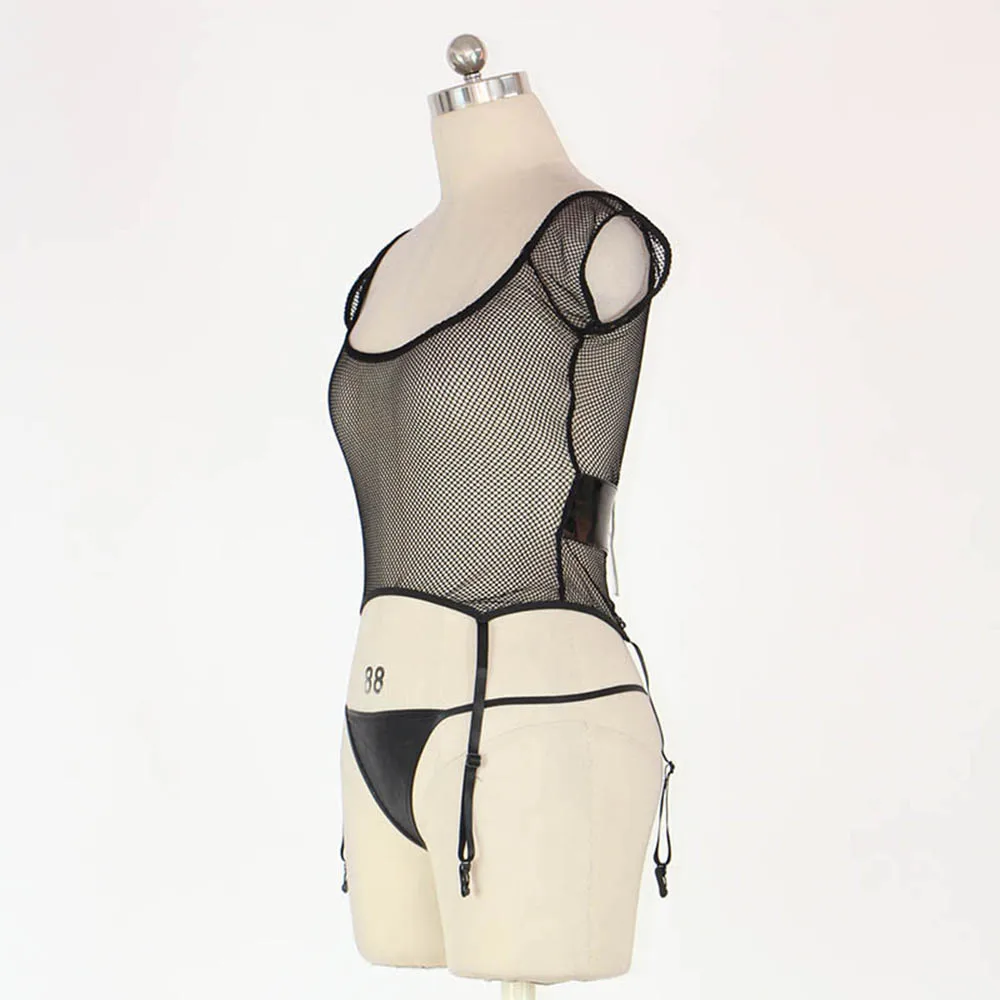 Экзотические M-XL сексуальное женское нижнее белье на шнуровке без чулок с