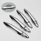 Хромированная накладка на ручки двери автомобиля, наклейка для Hyundai I35 i35 2008 2009 2010 2011 2012, аксессуары для стайлинга автомобиля