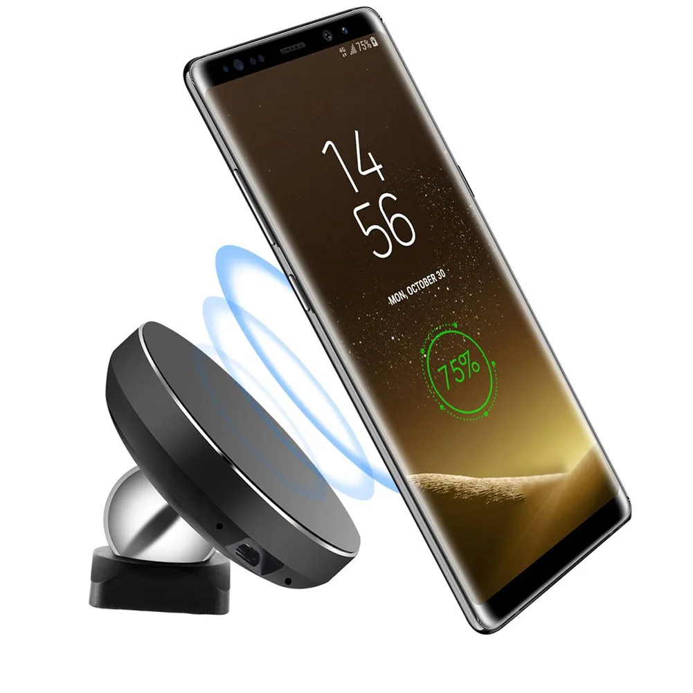 Магнитный держатель Qi Беспроводное зарядное устройство для iPhone 8 X XR XS для samsung s10/9/8/7 xiaomi Мобильный телефон быстрое зарядное устройство док-станция для зарядки pad