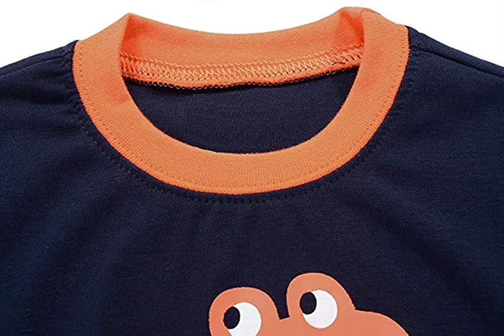 2PCS Children Toddler Kids baby boy clothes Girls Dinosaur Print Top Clothes+Long Pants kid set Outfit enfant fille Dropshipping | Детская