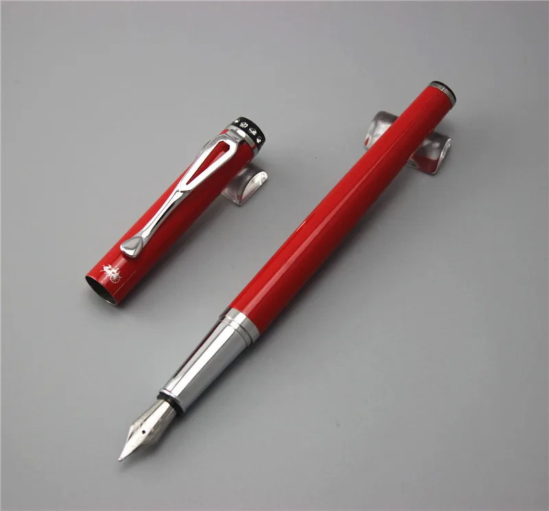 Красный JINHAO 301 авторучка высокого качества ручки бизнес подарок школьные офисные