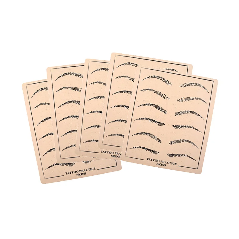 2 шт. резиновые брови для перманентного макияжа|practice skin|tattoo practice skinfor tattoo |