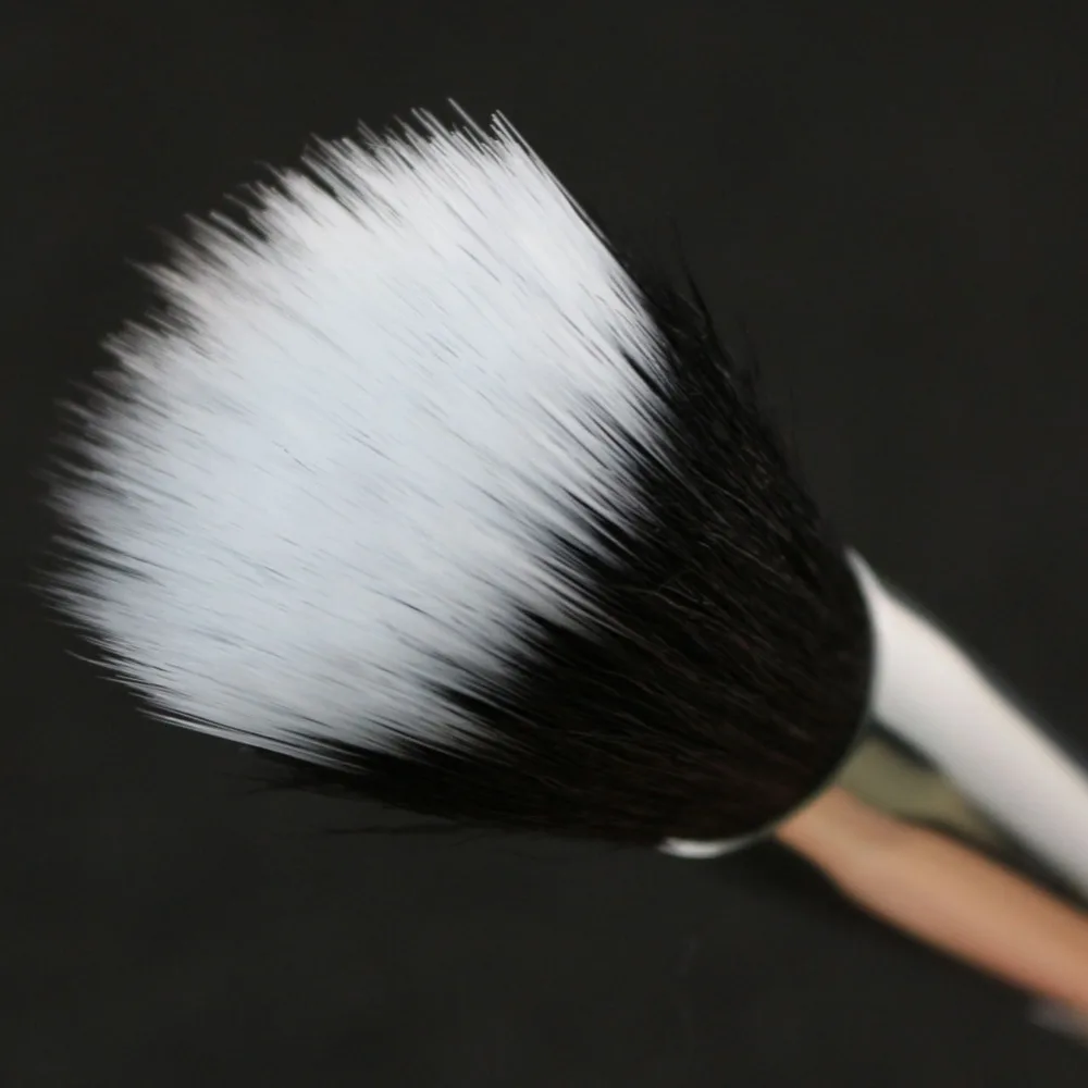 Высококачественная кисть для стиплинга двойное волокно порошок румяна бронзер