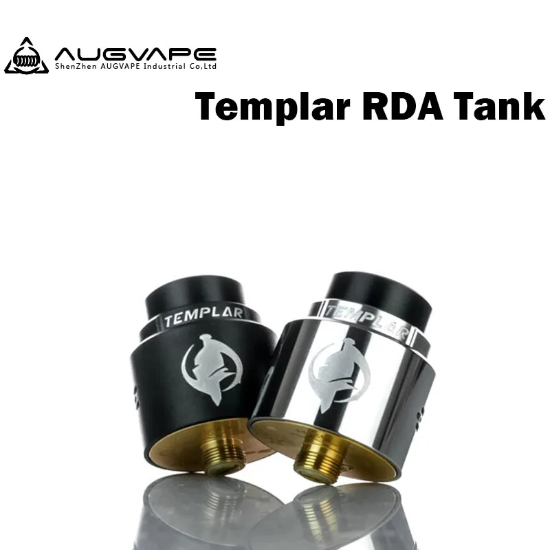 Augvape темплар RDA распылитель 24 мм ПК верхняя крышка электронная сигарета Vape вкус