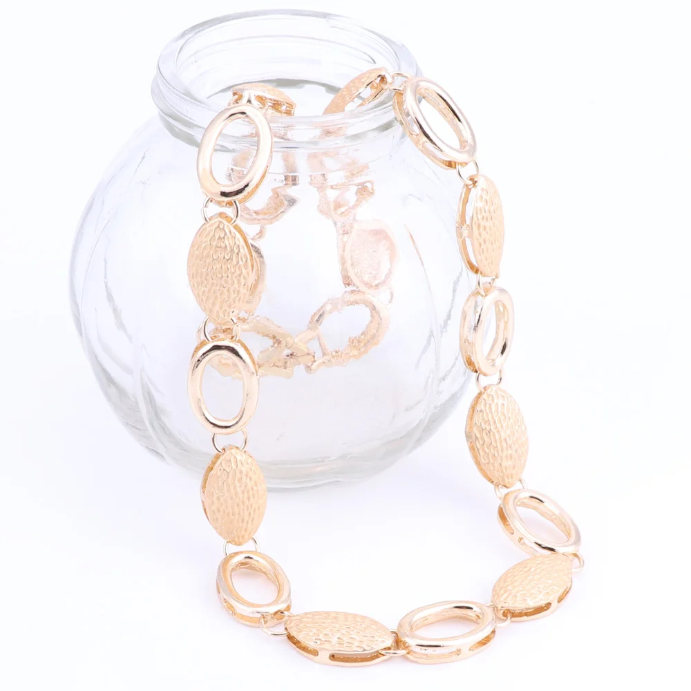 Нигерийские Свадебные африканские серьги золотого цвета Дубай модные свадебные