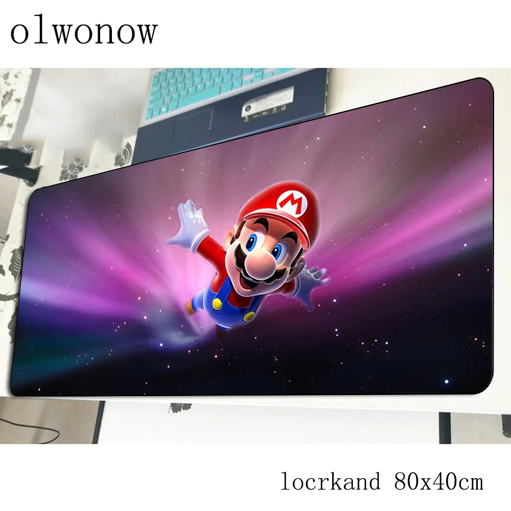 Марио Коврик для игровой мыши High-end 800x400x2mm коврик Лидер продаж ноутбук аксессуары