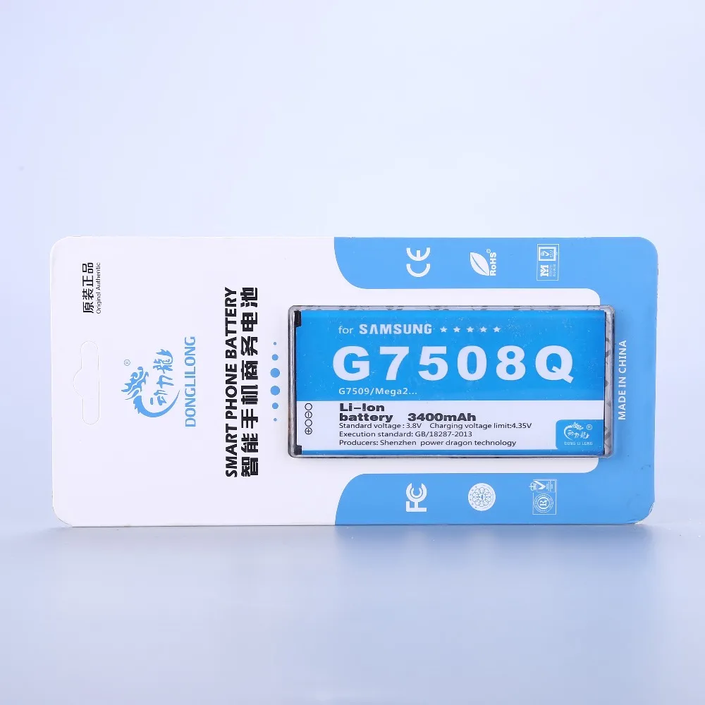 Новая внешняя аккумуляторная батарея для Samsung GALAXY Mega 2 G7508Q G750F G7508 G750 G750A Φ G7509 3400