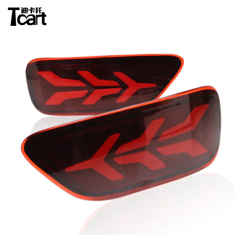 

Tcart For Nissan Patrol 2017 2018 2019 Multi-function Car LED Rear Bumoer Reflector Fog Lamp Brake Light Turn Signal light