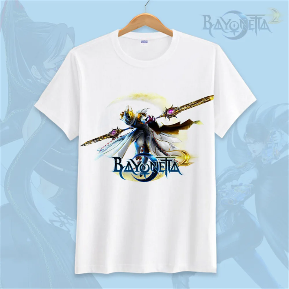 Костюм для косплея Bayonetta 3D футболка мужчин и женщин хлопковая Футболка с принтом 2
