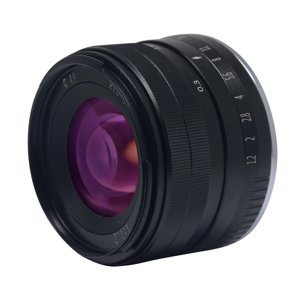 Увеличением фокусного расстояния Mcoplus 35 мм f1.2 ручная фокусировка APS-C объектив камеры для sony байонетное крепление типа Е A6300 A6500 NEX5 NEX6 NEX7 A6000 A3500 A7S A5100 A7 A7R A7S II