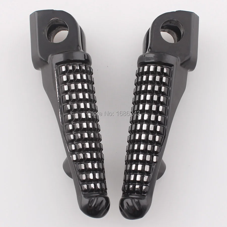 Черные передние колышки для ног Подножка Kawasaki NINJA ZX6R ZX636 Ninja 650R EX650 250R EX250 ZZR1400 ZX14 ZX-14