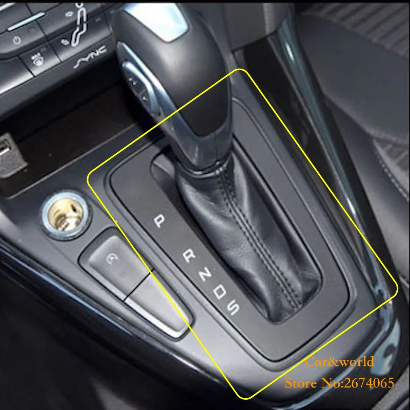 Для 2015 Ford Focus 3 2016 крышка переключения передач накладка Регулируемая панель