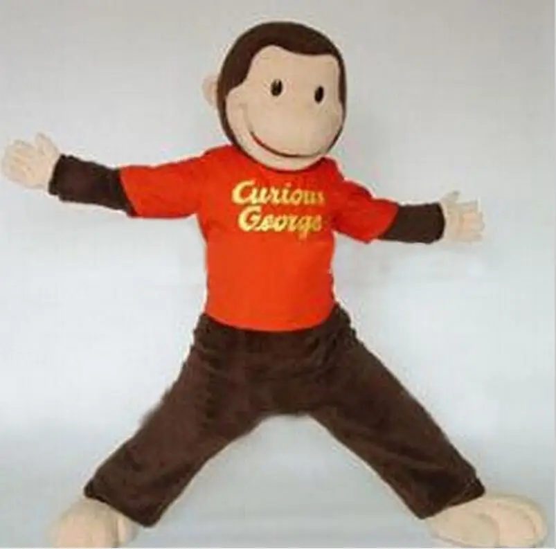 MASCOT ГОРОД Любопытный Джордж костюм талисмана обычай Необычные костюмы комплекты