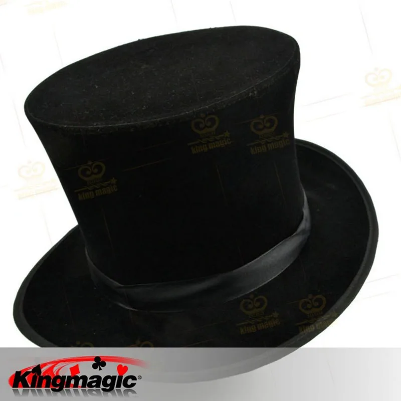 

Folding Top Hat Black Magician's Hat Magic Props Tricks Magic Toys