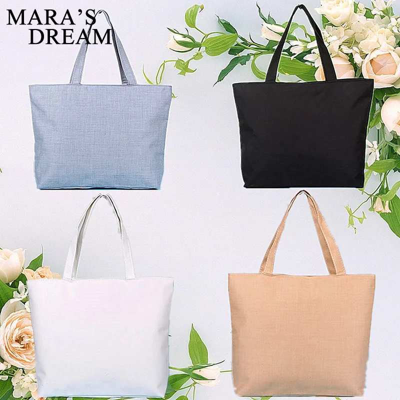 Женская Холщовая Сумка Mara's Dream однотонная пляжная сумка на плечо 2018|large shoulder bag|bag