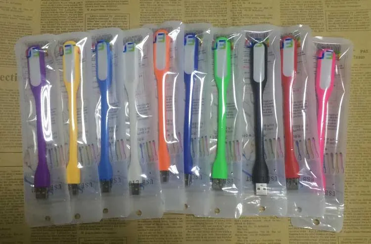 Ультраяркая Светодиодная лампа 1 2 Вт с USB для ноутбука компьютера ПК портативная