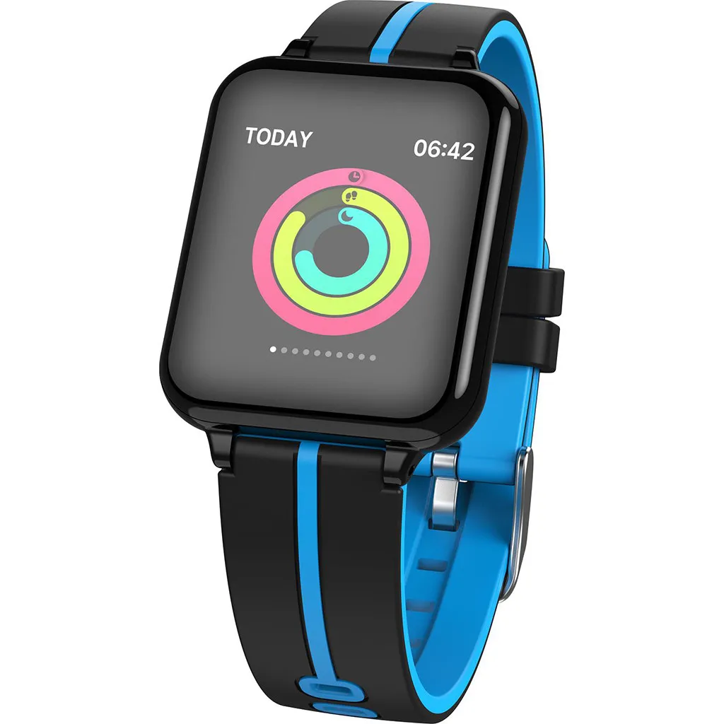 Смарт часы на Android iOS фитнес монитор сердечного ритма Bluetooth спортивный трекер