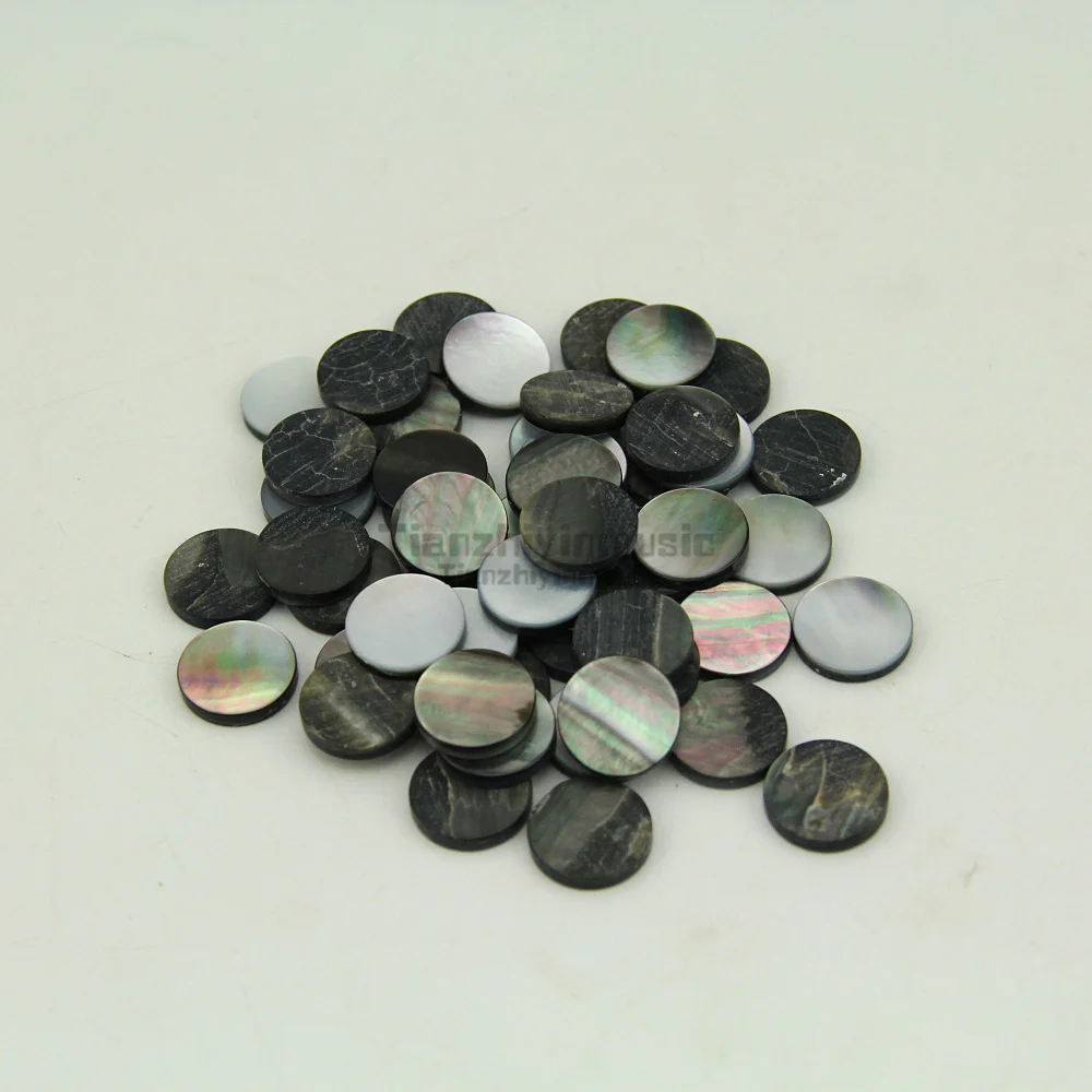 

Details about 10sets=30 pcs trumpet finger buttons pearl set real abalone shell flashing pearl