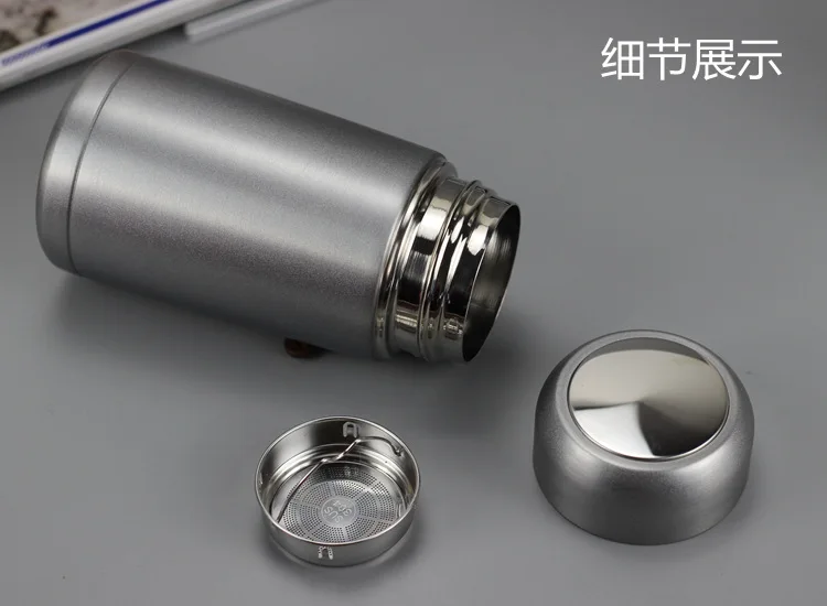 Thermos Bottle Coffee Mug Thermos Vacuum Mug Stainless Steel Coffee Cup Portable Selfdriving Water Thermos Vacuum Flask 320ML