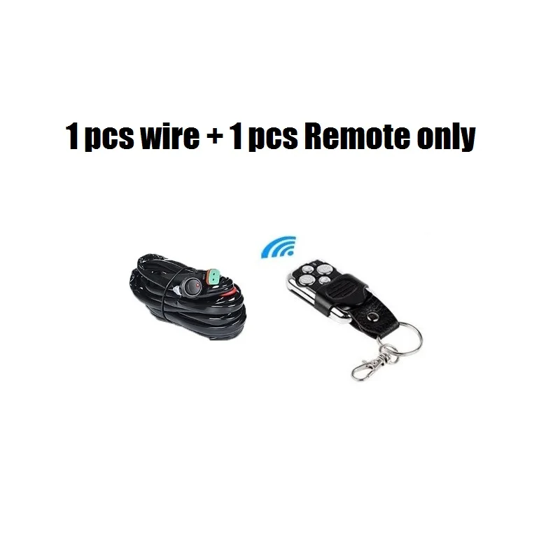 DT Wire and Remote RACBOX 400 Вт 300 Вт 200 Вт 22 32 42 дюймов прямой/изогнутый СВЕТОДИОДНЫЙ светильник черный 5D объектив Супер фишки комбинированный луч для внедорожника UAZ 4x4 4WD - Цвет: DT Wire and Remote