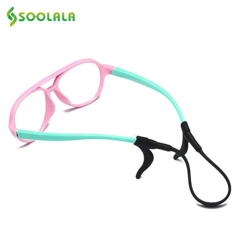 Набор из 3 предметов SOOLALA гибкая детская противоскользящая веревка для очков с