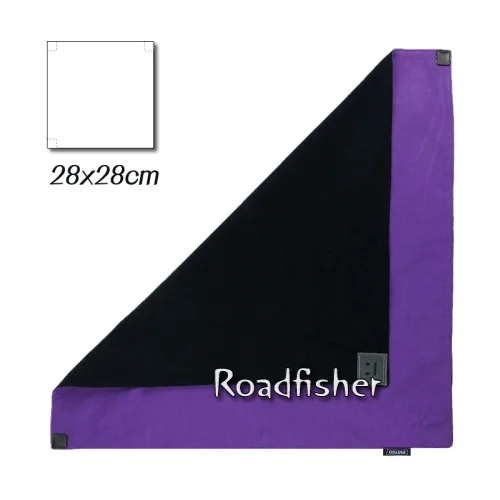 Purple 28cmX28cm Roadfisher нейлон водостойкая камера обёрточная бумага ткань чистой и защиты чехол для объектива Canon Sony Fuji xt20 SLR DSLR - Цвет: Purple 28cmX28cm