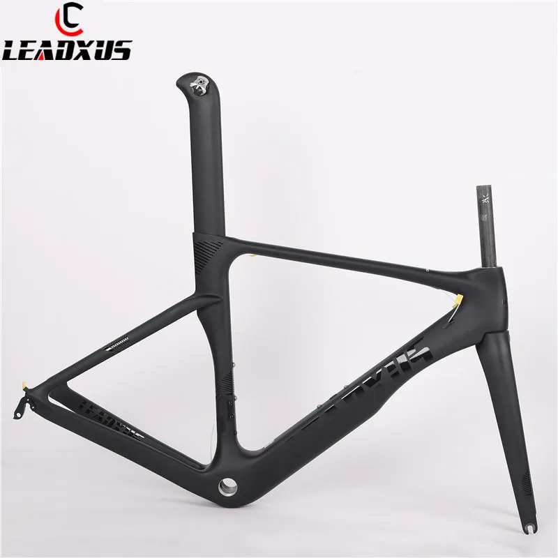 LEADXUS Two Version Carbon Frame Aero Road Bike Fiber BSA or BB30 Bottom Bracket | Спорт и развлечения