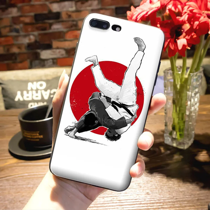 MaiYaCa Япония Judo боевой роскошный качественный чехол для телефона iPhone 8 7 6 6S Plus X 5S 12pro