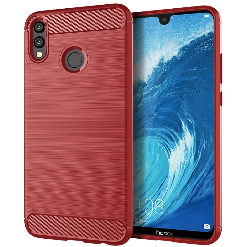 

For Huawei Honor 8X Soft Silicone Rugged Shockproof Protective Back Cover for Honor 8X Max