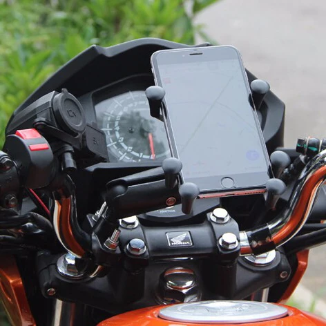 Укрепить держатель для телефона на мотоцикл мобильный телефон подставка