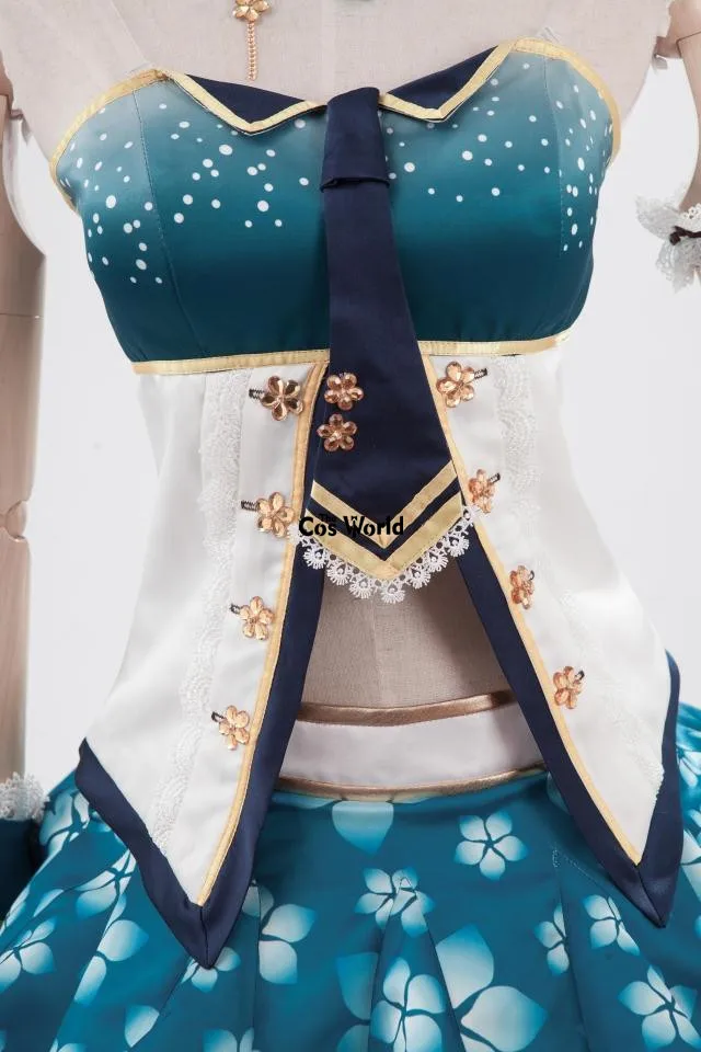 Love Live School Idol Project Ayase Eli Flower топ с феей платье Униформа наряд аниме костюмы для