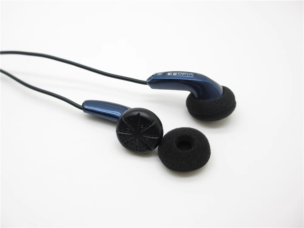 Vido Earbud In Ear наушник динамическая плоская головка штекер гарнитура бас HIFI бас|headset