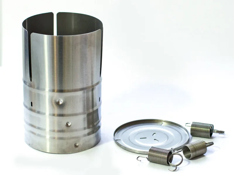 ВЕТЧИННИЦА VETTA из нержавеющей стали D11X17см|steel stainless|steel roundsteel t |