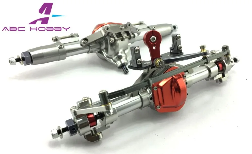 1/10 Crawler Axial SCX10 Front Rear Axles 4 Link Hex Hubs Hardware Deadbolt Wrangler 1set | Игрушки и хобби
